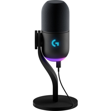Logitech G Yeti GX Microphone - Supercardioid Black - Premium Sound Quality for Gamers and Creators